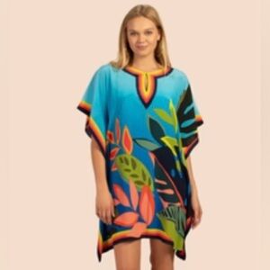 Trina Turk Theodora Silk Caftan